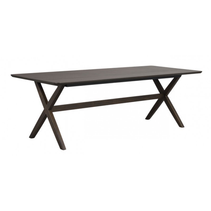 RO Calverton Extending Dining Table Brown